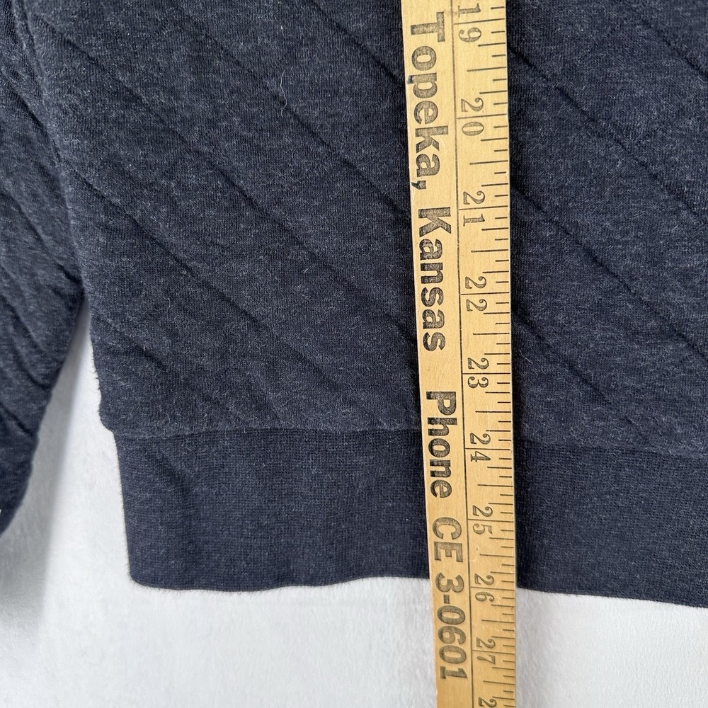 Patagonia Organic Cotton Quilt Snap-T Pullover Men's Size Small Deep Gray Black - Picture 8 of 8